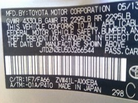 2013 TOYOTA PRIUS SILVER, V MODEL, 1.8L, AT.  Z24906